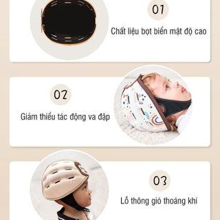 MŨ BẢO VỆ ĐẦU CHO BÉ KUNBI THẾ HỆ MỚI 57305 - LADY'S PASSION