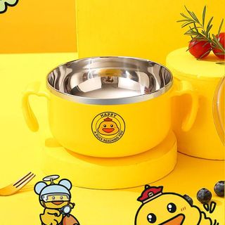 BÁT ĂN DẶM INOX CÓ TAY CẦM HAPPY DUCK 450ML 55475 - LADY'S PASSION