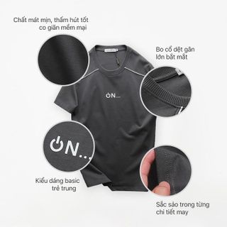 ÁO THUN CỔ TRÒN QN CHẤT COTTON, MÁT MỊN, THẤM HÚT TỐT, CO GIÃN MỀM MẠI P246 - LADY'S PASSION