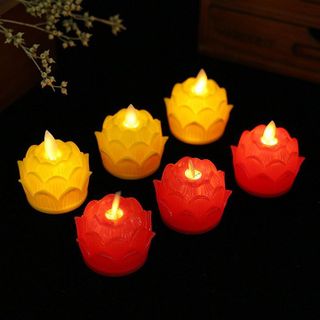 NẾN ĐIỆN TỬ MINI HOA SEN LỬA GIẢ LẮC LƯ NHƯ THẬT 55842 - LADY'S PASSION