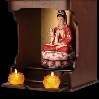 NẾN ĐIỆN TỬ MINI HOA SEN LỬA GIẢ LẮC LƯ NHƯ THẬT 55842 - LADY'S PASSION