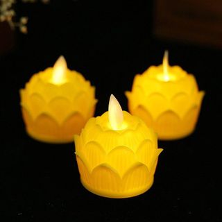 NẾN ĐIỆN TỬ MINI HOA SEN LỬA GIẢ LẮC LƯ NHƯ THẬT 55842 - LADY'S PASSION
