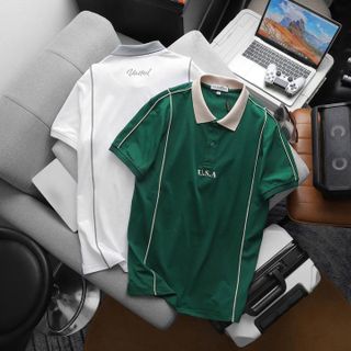 ÁO THUN CỔ BẺ PACK USA THUN CÁ SẤU LẠNH P255 - LADY'S PASSION