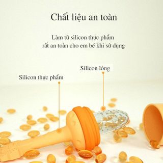 TÚI NHAI ĂN DẶM SILICON CAO CẤP XUẤT HÀN HÌNH THÚ CHO BÉ 6-12 THÁNG 56747 - LADY'S PASSION