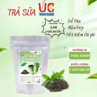 TRÀ SỮA THÁI XANH, TRÀ SỮA ĐẬM VỊ, THƠM NGON, NƯỚC UỐNG GIẢI KHÁT DỄ PHA TÚI 500GR TSTX - LADY'S PASSION