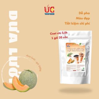 TRÀ SỮA DƯA LƯỚI, TRÀ SỮA ĐẬM VỊ, THƠM NGON, NƯỚC UỐNG GIẢI KHÁT DỄ PHA TÚI 500GR TSDL - LADY'S PASSION