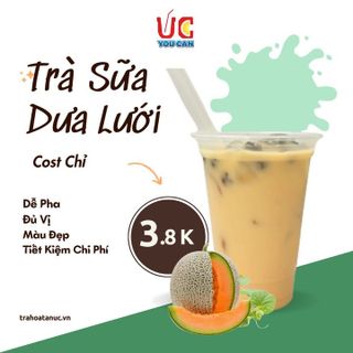 TRÀ SỮA DƯA LƯỚI, TRÀ SỮA ĐẬM VỊ, THƠM NGON, NƯỚC UỐNG GIẢI KHÁT DỄ PHA TÚI 500GR TSDL - LADY'S PASSION
