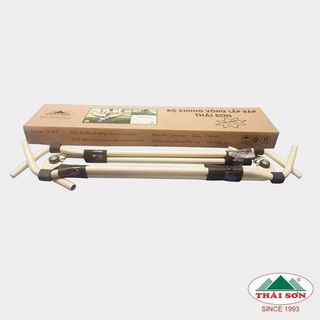 (KHUYẾN MÃI) Bộ Khung Võng Lắp Ráp Thái Sơn - Sắt Sơn Tĩnh Điện + Võng Lưới - Hàng Chính Hãng
