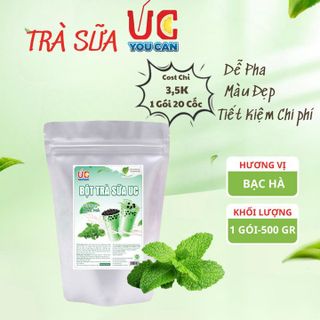 TRÀ SỮA BẠC HÀ, TRÀ SỮA ĐẬM VỊ, THƠM NGON, NƯỚC UỐNG GIẢI KHÁT DỄ PHA TÚI 500GR TSBH - LADY'S PASSION