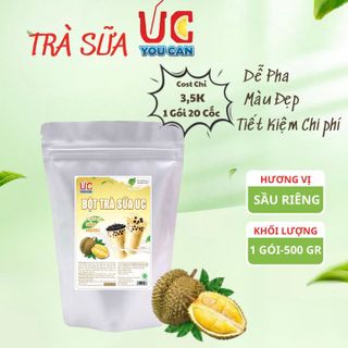 TRÀ SỮA SẦU RIÊNG, TRÀ SỮA ĐẬM VỊ, THƠM NGON, NƯỚC UỐNG GIẢI KHÁT DỄ PHA TÚI 500GR TSSR - LADY'S PASSION