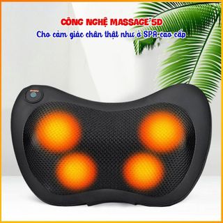 GỐI MASSAGE HỒNG NGOẠI MASSAGE CỔ 6 BI CÔNG NGHỆ 5D, CAO CẤP VÀ MẠNH HƠN MẪU 8 BI GIÁ RẺ RẤT NHIỀU GD138 - LADY'S PASSION