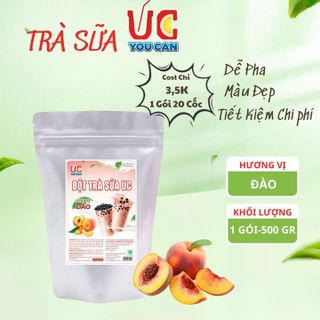 TRÀ SỮA ĐÀO, TRÀ SỮA ĐẬM VỊ, THƠM NGON, NƯỚC UỐNG GIẢI KHÁT DỄ PHA TÚI 500GR TSD - LADY'S PASSION