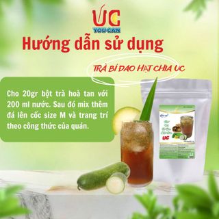[THÙNG 10KG] BỘT TRÀ BÍ ĐAO HẠT CHIA HÒA TAN TIỆN LỢI, GIÀU VITAMIN C, KHÔNG CHỨA CHẤT BẢO QUẢN U012 - LADY'S PASSION