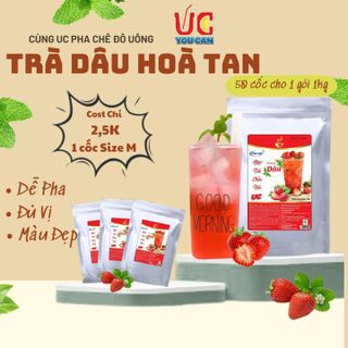 [THÙNG 10KG] BỘT TRÀ DÂU HÒA TAN TIỆN LỢI, GIÀU VITAMIN C, KHÔNG CHỨA CHẤT BẢO QUẢN U008 - LADY'S PASSION