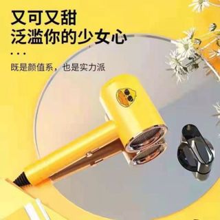 MÁY SẤY TÓC MINI CON VỊT VÀNG SIÊU XINH TẶNG KÈM ĐẦU SẤY CÔNG XUẤT 1200W 2 CHỨC NĂNG GIÓ 3 MỨC ĐỘ GD117 - LADY'S PASSION