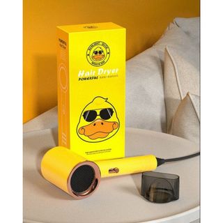 MÁY SẤY TÓC MINI CON VỊT VÀNG SIÊU XINH TẶNG KÈM ĐẦU SẤY CÔNG XUẤT 1200W 2 CHỨC NĂNG GIÓ 3 MỨC ĐỘ GD117 - LADY'S PASSION