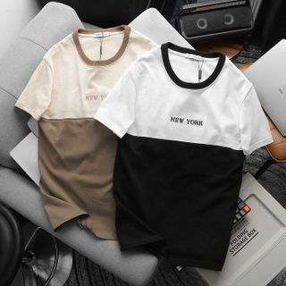 ÁO THUN CỔ TRÒN NEWYORK PHỐI CHẤT COTTON MỀM MỊN THOÁNG MÁT P221 - LADY'S PASSION giá sỉ