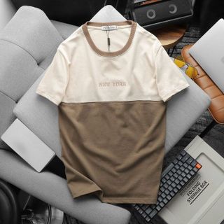 ÁO THUN CỔ TRÒN NEWYORK PHỐI CHẤT COTTON MỀM MỊN THOÁNG MÁT P221 - LADY'S PASSION
