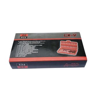BỘ DỤNG CỤ MỞ BU LÔNG ỐC VÍT, SỬA CHỮA Ô TÔ XE MÁY, ĐA NĂNG 46 CHI TIẾT GD126 - LADY'S PASSION