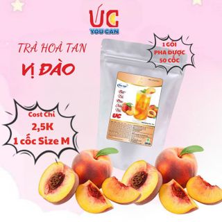 [THÙNG 10KG] BỘT TRÀ ĐÀO HÒA TAN TIỆN LỢI, GIÀU VITAMIN C, KHÔNG CHỨA CHẤT BẢO QUẢN U007 - LADY'S PASSION