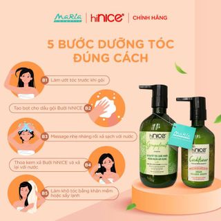 BỘ GỘI XẢ TINH DẦU BƯỞI THIÊN NHIÊN HINICE GRAPEFRUIT DÀNH CHO TÓC GÃY RỤNG L088 - LADY'S PASSION