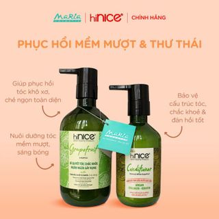 BỘ GỘI XẢ TINH DẦU BƯỞI THIÊN NHIÊN HINICE GRAPEFRUIT DÀNH CHO TÓC GÃY RỤNG L088 - LADY'S PASSION