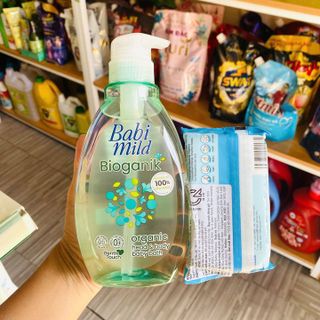 SỮA TẮM GỘI TOÀN THÂN BABI MILD CHO BÉ CHAI 380ML KÈM QUÀ TẶNG L084 - LADY'S PASSION