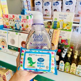SỮA TẮM GỘI TOÀN THÂN BABI MILD CHO BÉ CHAI 380ML KÈM QUÀ TẶNG L084 - LADY'S PASSION