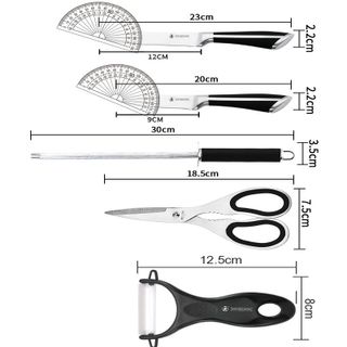 Bộ Dao Kéo Kháng Khuẩn Kitchen King - Đẳng Cấp Nhà Bếp