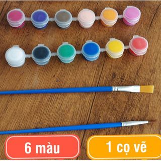 QUẠT TÔ MÀU CHO BÉ SÁNG TẠO TẶNG KÈM CỌ VÀ MÀU 55748 - LADY'S PASSION