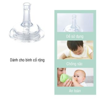 ỐNG HÚT CHỐNG SẶC THAY THẾ CHO BÌNH CỔ RỘNG CHO BÉ TẬP UỐNG NƯỚC 70452 - LADY'S PASSION