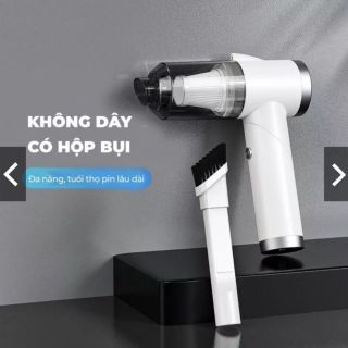 MÁY HÚT BỤI OTO CẦM TAY KHÔNG DÂY MINI CÔNG SUẤT 120W HÚT CỰC MẠNH 9000PA DUNG LƯỢNG PIN 2000 SẠC CÁP USB GD080 - LADY'S PASSION
