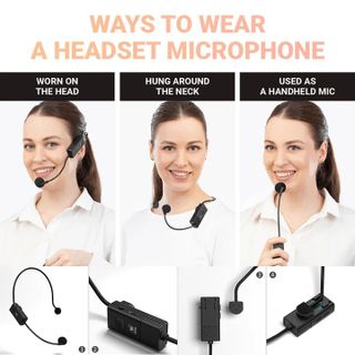 Máy Trợ Giảng Karaoke Không Dây WinBridge S97 - 60W với Micrô Cầm Tay & Tai Nghe