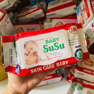 KHĂN ƯỚT KHÔNG MÙI BABY WIPES LÀNH TÍNH HỘP 100GR L082 - LADY'S PASSION