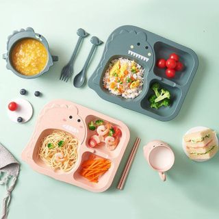 BỘ DỤNG CỤ ĂN DẶM LÚA MẠCH 6 MÓN CHO BÉ 55760 - LADY'S PASSION