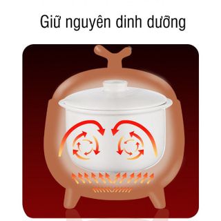 NỒI NẤU CHÁO CHẬM TOPWOW GIỮ NGUYÊN HƯƠNG VỊ, DINH DƯỠNG CỦA MÓN ĂN CHO BÉ 40118 - LADY'S PASSION