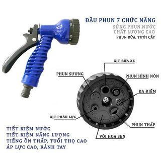 VÒI XỊT GIÃN NỞ 20/30M TƯỚI CÂY, RỬA XE THÔNG MINH MAGIC HOSE GD109 - LADY'S PASSION