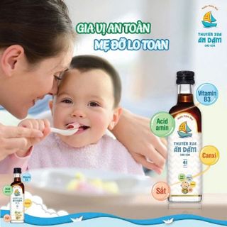 NƯỚC MẮM NHĨ THUYỀN XƯA ĂN DẶM CHO BÉ 41 ĐỘ ĐẠM CHAI 65ML L078 - LADY'S PASSION