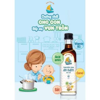 NƯỚC MẮM NHĨ THUYỀN XƯA ĂN DẶM CHO BÉ 41 ĐỘ ĐẠM CHAI 65ML L078 - LADY'S PASSION