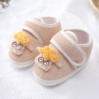 GIÀY TẬP ĐI CHO BÉ ĐẾ MỀM VẢI NHUNG SIZE TỪ 4-14 THÁNG 56013 - LADY'S PASSION