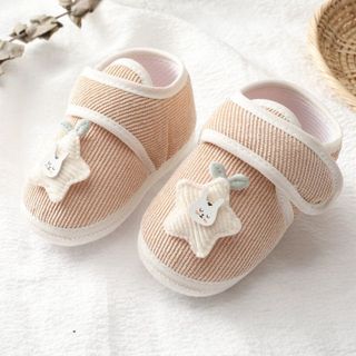 GIÀY TẬP ĐI CHO BÉ ĐẾ MỀM VẢI NHUNG SIZE TỪ 4-14 THÁNG 56013 - LADY'S PASSION