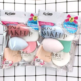 SET 6 MÚT TRANG ĐIỂM BỌT BIỂN KELI CAO CẤP GD106 - LADY'S PASSION