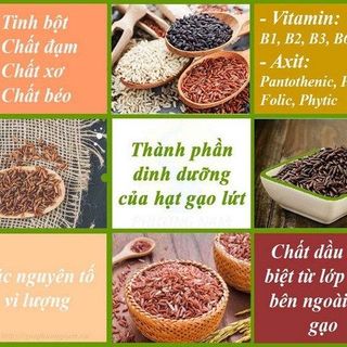 GẠO LỨT RONG BIỂN SẤY KHÔ ĂN LIỀN TÚI 200G, THỰC PHẨM ĂN KIÊNG TỐT CS01 - LADY'S PASSION