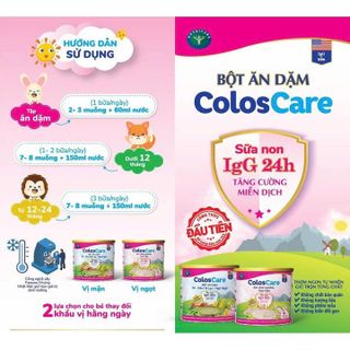 BỘT ĂN DẶM NUTRICARE COLOSCARE BỔ SUNG SỮA NON VÀ DINH DƯỠNG CHO BÉ YÊU LON 200G L070 - LADY'S PASSION