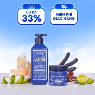 cặp dầu gội kèm xả Namnung