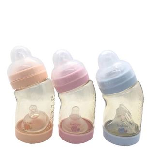 BÌNH SỮA CỔ NGHIÊNG BABUU 260ML TẶNG 1 NÚM TI 00658 - LADY'S PASSION