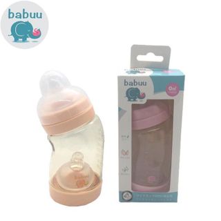 BÌNH SỮA CỔ NGHIÊNG BABUU 260ML TẶNG 1 NÚM TI 00658 - LADY'S PASSION