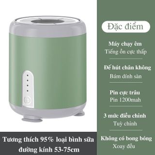 MÁY LẮC BÌNH SỮA TỰ ĐỘNG KHÔNG TẠO BỌT, KHÔNG VÓN CỤC SẠC USB 56041 - LADY'S PASSION