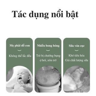 MÁY LẮC BÌNH SỮA TỰ ĐỘNG KHÔNG TẠO BỌT, KHÔNG VÓN CỤC SẠC USB 56041 - LADY'S PASSION