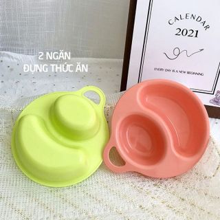 BÁT ĂN DẶM CHIA NGĂN PAKU INOMATA 2 TẦNG TIỆN LỢI 12730 - LADY'S PASSION
